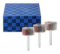 PFERD fan head Grinding-set 30mm corundum A ø6mm shaft 3 pcs