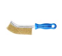 PFERD Hand Brush Curved HBG | 1 Row Steel Wire Diameter 0.30 | 43698001 - For Hard To Access Areas