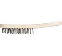 PFERD HBU 43698004 Hand Brush 4 Rows Steel Wire Diameter 0.35 mm - Universal Use