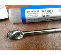 Pferd Hm-Frässtift TC Burr TRE 1220/6 Z3 PLUS SL 150 Deburring 21135127 Incl VAT
