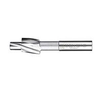 PFERD HSS Flat Countersink with Guide pins, Diameter 20.0 mm, Shaft Diameter 12.5 mm, DIN 373, 25203120 - for Threaded core Holes.