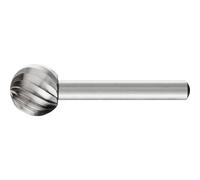 PFERD 22420816 Milling Pin 16mm Spherical HSS 54mm length 6mm shank