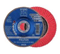 PFERD PFC 125 CO-FREEZE ultra-cool INOX flap Disc 125mm 10pcs