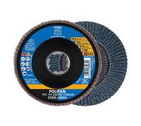 PFERD Polifan, 10 Pieces, 115 mm, Z80, X-Lock (22.23 mm), PSF Steelox, 67668116 - for high Economy Thanks to Aggressive Cutting with Good Service Life