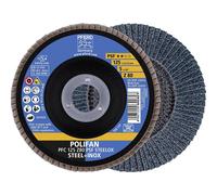 PFERD POLIFAN Steelox Flap Disc 125mm 22.23mm Bore 10 pcs