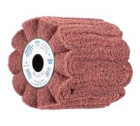 PFERD Polinox 44641202 Abrasive Roller PNG | 100 x 100 mm, Wedge Groove 19 mm, Corundum A180 | for Seamless Strip Mats