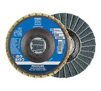 PFERD Pollifleece flap washer, pack of 5, 125 mm, A240, fine, X-LOCK (22.23 mm), 44694213 - for quick and comfortable tool changes