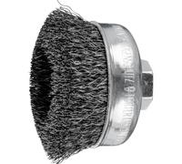 PFERD Pot Brush Ø75mm M14 steel Wire for angle grinder