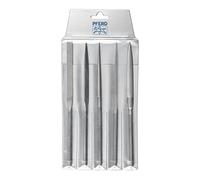 PFERD Precision Mobile Phone File Set, 5 Pieces | Swiss Cut 00, 215 mm | 12732001 - for Very Coarse Precision Machining in Plastic Bag