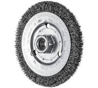 PFERD Round Brush Ø125 x 12mm M14 steel Wire Ø0.30 angle grinder