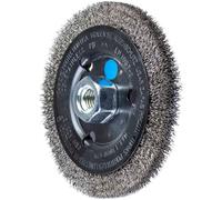 PFERD Round Brush Ø125x12mm M14 stainless steel for grinders