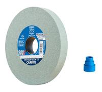 PFERD Sanding Disc 150 x 20 x 32, Carbide, Grain Size 120, Silicon Carbide, 39008425 - Sanding Disc for Working Hard Materials with Integrated Reducing Sleeves (25/20/16 mm)