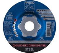 PFERD Tools CC-Grind®-Flex 5″ x 7/8, SG Steel, Fine, Ceramic, 1 Pack