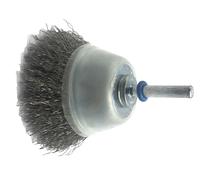 PFERD Wire Cup Brush TBU 6015/6 INOX 0,3 SS 6mm Shank, 60mm Brush. Pack of 2.