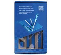 PFERD Workshop File set 200mm in PVC roll-up bag with Handle 11801532