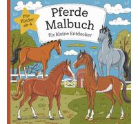 Pferde Malbuch für Kinder