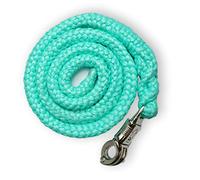 Pferdelinis Horse Leash, 1.60m (Green) with Panic Hook, Nylon Leash for Horses, Ponies, Shetty, Donkey