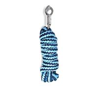 Pferdelinis Lead Rope with Panic Hook for Horses - 2m, Light Blue/Blue