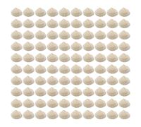 [Pffiocix] 100 Pcs Assorted Natural Sea Shell Set Jewelry Components Shell Accessories Bulk Shell for Handmade Bracelets and Necklaces, フリーサイズ, As described, No Gemstone
