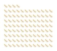 [Pffiocix] 100 Pcs Assorted Natural Sea Shell Set Jewelry Components Shell Accessories Bulk Shell for Handmade Bracelets and Necklaces, フリーサイズ, As described, No Gemstone