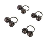 Pffiocix 4pcs Vintage Brasses Clatter Bells Loud Brasses Cats Bells Small Collar Bells Puppies Collar