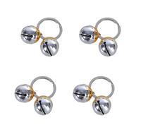 Pffiocix 4pcs Vintage Brasses Clatter Bells Loud Brasses Cats Bells Small Collar Bells Puppies Collar