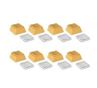 Pffiocix 8pcs Cheey Profile PC Keycaps 1U Keycap Set for Mechanical Keyboards Keycaps Durability in Classical