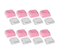 Pffiocix 8pcs XDA Profile PC Keycap Set for Mechanical Keyboards Keycap Durability in Classical