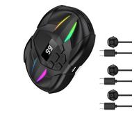 Pffiocix Adjustable 199 Speed Quiet Touchless Auto Tapper With Breathing Light For Mobile Gaming Live Streaming Screen Automation Phone Screen Tapper Device