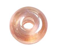 Pffiocix Colorful Spacer Beads Large Hole Flat Round Jewelry Making Loose for Necklace Bracelets Chain Jewelry Making Loose Beads for Necklace Bracelets Chain