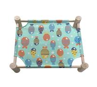 Pffiocix Cool Hammock Cat Replacement Swing Camp Bed Cat Weave Bed for Small/Middle Size Cats Relaxing Bed