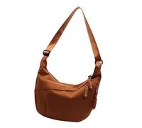 Pffiocix Crescents Crossbody Bag Lightweight Multi Pocket Travel, Brown