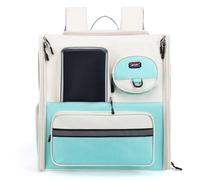Pffiocix Detachable Dog Trolleys Case Large Folded Pet Bag Cats Travel Carriers Bag with Telescopically Handle Shoulder
