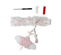 Pffiocix Ergonomic Lace Keyboard Strap Adhesive Keyboard Ribbon with Easy Attach and Detach Design for Comfortable