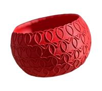 Pffiocix Kitchen Countertop Storage Solution Heart Shape 3D Printed Decorative Bowl Craft from Polylactic Acid Materials Small Organizers