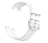 [Pffiocix] Lightweight Breathable Silicone Watch Band 16 Adjustable Holes Quick Release Strap Smart Watch Simple Installation Fit Silicone Band Quick Release Buckle