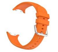 [Pffiocix] Lightweight Breathable Silicone Watch Band 16 Adjustable Holes Quick Release Strap Smart Watch Simple Installation Fit Silicone Band Quick Release Buckle