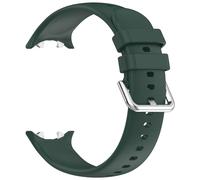 [Pffiocix] Lightweight Breathable Silicone Watch Band 16 Adjustable Holes Quick Release Strap Smart Watch Simple Installation Fit Silicone Band Quick Release Buckle