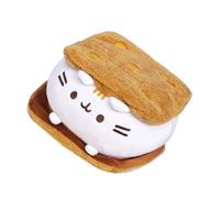 Pffiocix Lovely Sandwich Cookie Cats Plush Toy Throw Pillow With Creative Designs Easy To Clean Stuffed Dool For Children Adult Cartoon Cats Throw Pillow