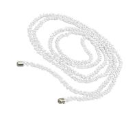 Pffiocix Multilayer Beaded Necklace Artificial Crystal Bead Neckchain for Daily Wear and Special Event Holiday Jewelry