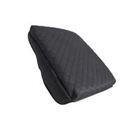 Pffiocix Protective Leather Console Lid Cover Comfortable Truck Armrest Pad Vehicle Spare Part for Pickup 1500 2018-2026 Avoid Storage Armrest Cover Leather