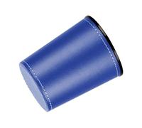 Pffiocix PU Leather Dices Cup Fashion Simple Dices Shaker Cup Flannel Interior Quiet Shaker Clubs Entertainment PU Leather
