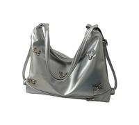 Pffiocix PU Shoulder Bag with Butterfly Decoration | This bow underarm bag is suitable for women in various occasions such as daily life, dating, party, etc