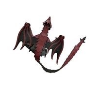 [Pffiocix] User-friendly Artificial Leather Dragon Bracelet Metal Allergy Safety Adjustable Wristband Decorative PU Leather