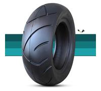 PFHKTO 110/70-8 Tire 4 PR 41J For Two Wheels Motorcycle | 110 70 8 Tubeless Type For Front and Rear Wheels | Low Drag Street Tire Wear Resistant and Anti-Slip Maximum Load: 145kg