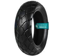 PFHKTO 120/70-10 Tire 54L Two-Wheel Motorcycle | 120 70 10 Tubeless Type For Front and Rear Wheels | Low Drag Street Tire Wear Resistant and Anti-Slip Maximum Load: 212kg