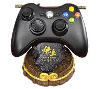 PFHKTO Black Myth: Wukong Game Controller Stand Bracket For PS5/XSX/XB0X/NS/Switch Pro, Golden Hoop Tightening Curse Model Resin Ornament Game Handheld Models Desktop Ornaments Car Accessories(A)