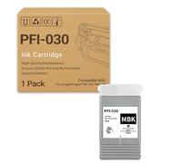 PFI-030 PFI-031 Ink Cartridges Compatible for CANON ImagePrograf TM-240 TM-340 Printers, High-Yield mattle black