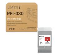 PFI-030 PFI-031 Ink Cartridges Compatible for CANON ImagePrograf TM-240 TM-340 Printers, High-Yield magenta