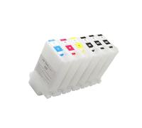 PFI-102 Empty Ink Cartridges Compatible For Canon IPF605 IPF650 | IPF655 IPF750 IPF755, Chip Included, Refillable Design, 130ML/Cartridge